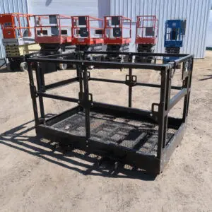 Work Platform placed on the sand on display