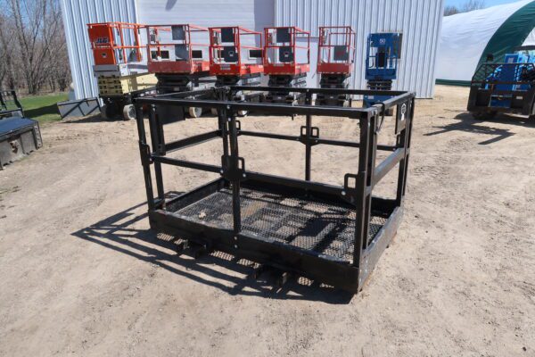 Work Platform placed on the sand on display